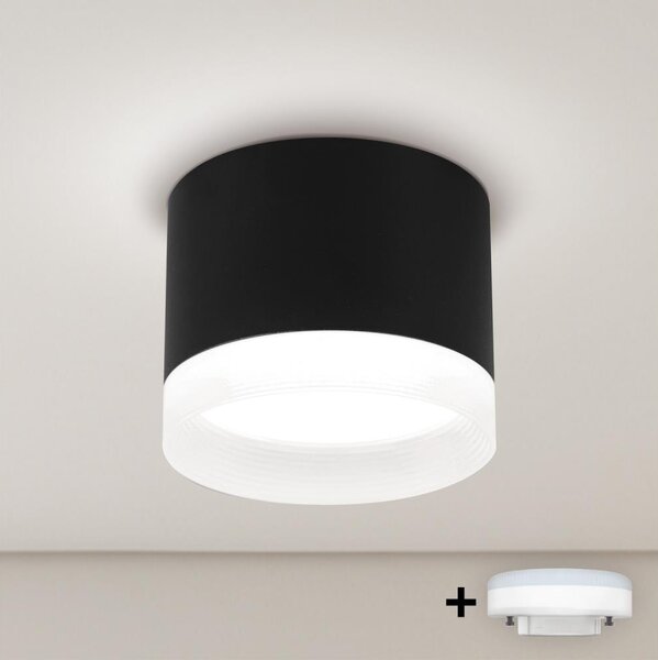 Brilagi - LED Faretto SMOOTH 1xGX53/15W/230V nero