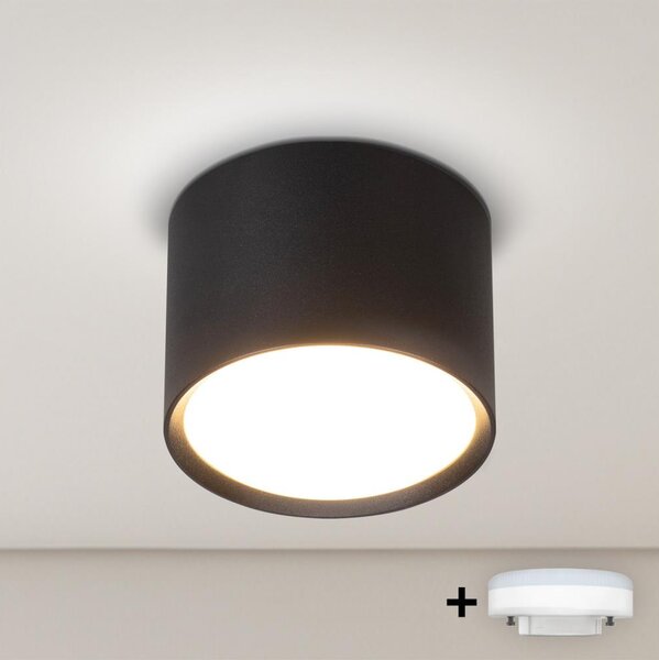 Brilagi - LED Faretto SMOOTH 1xGX53/15W/230V nero