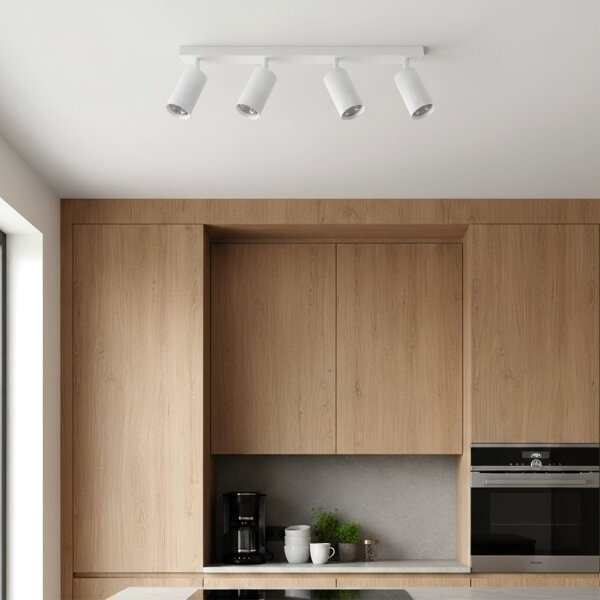 Brilagi - Faretto SELE MODERN 4xGU10/30W/230V bianco