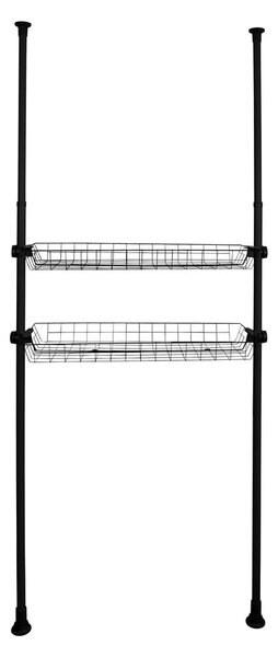Set di 2 organizzatori per armadi in metallo Herkules - Wenko