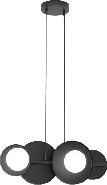 Lampadario sospeso con cavo MODEL 4xG9/8W/230V, nero