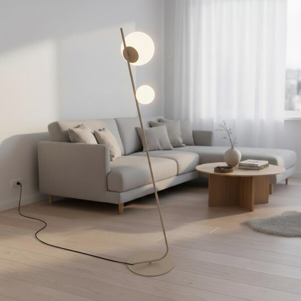 Lampada da terra TATU 2xG9/8W/230V beige