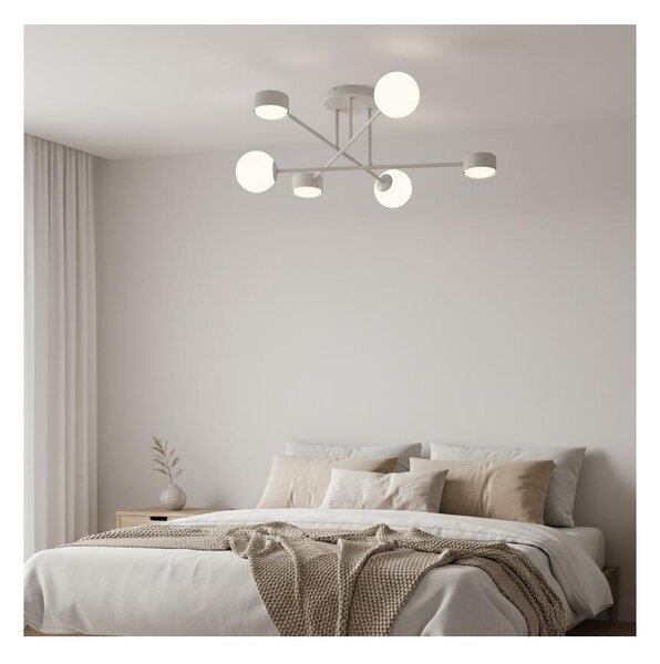 Plafoniera a montaggio superficiale HOLON 3xG9/8W/230V + 3xGX53/12W grigio