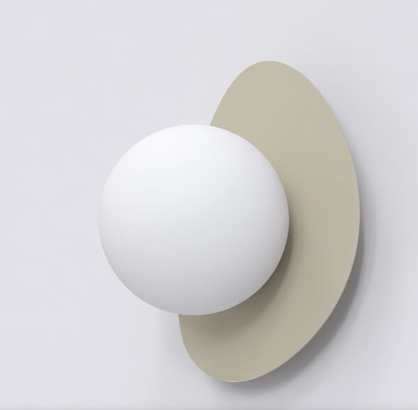 Applique da parete OVO 1xG9/8W/230V beige