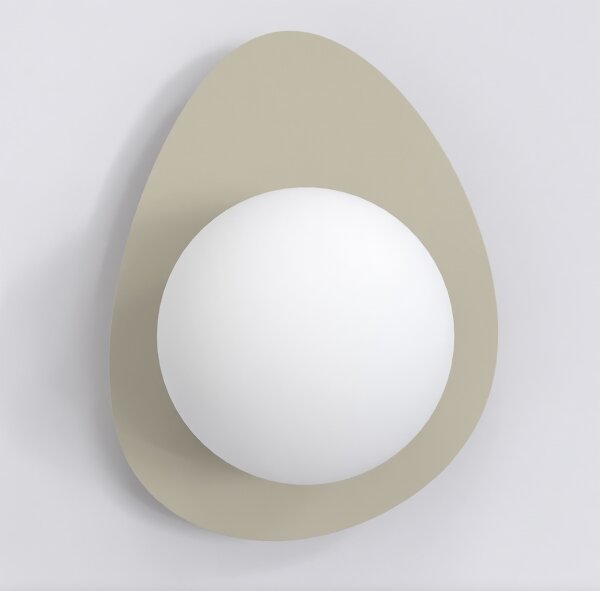 Applique da parete OVO 1xG9/8W/230V beige