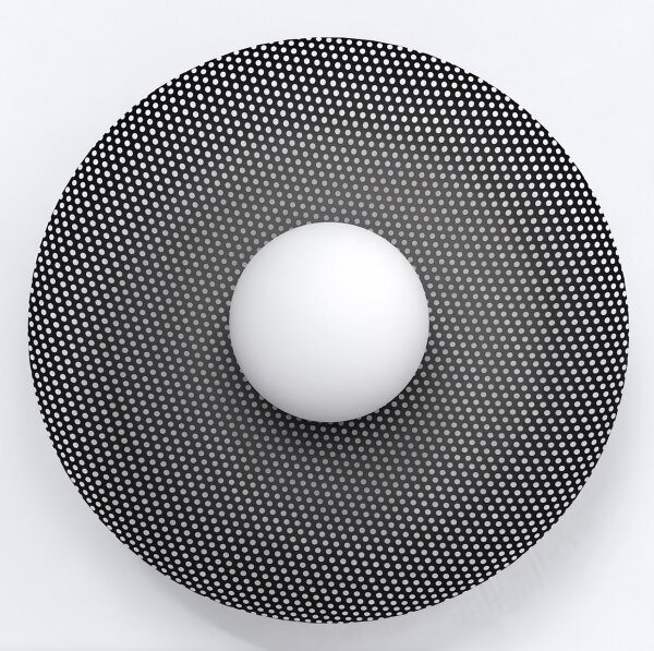 Lampada da parete VIBEZ 1xG9/8W/230V nera