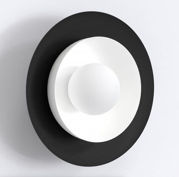 Lampada da parete POPPI 1xG9/8W/230V nero/bianco