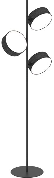 Lampada da terra DRUMZ 3xE14/10W/230V nera