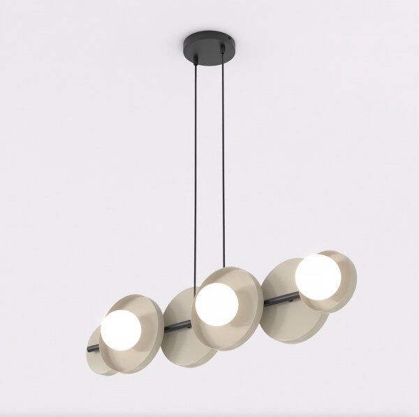 Lampadario a cavo MODEL 6xG9/8W/230V beige