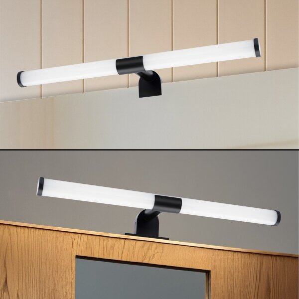 Illuminazione LED per specchio da bagno 2 in 1 APA LED/6W/230V 40 cm IP44 nero