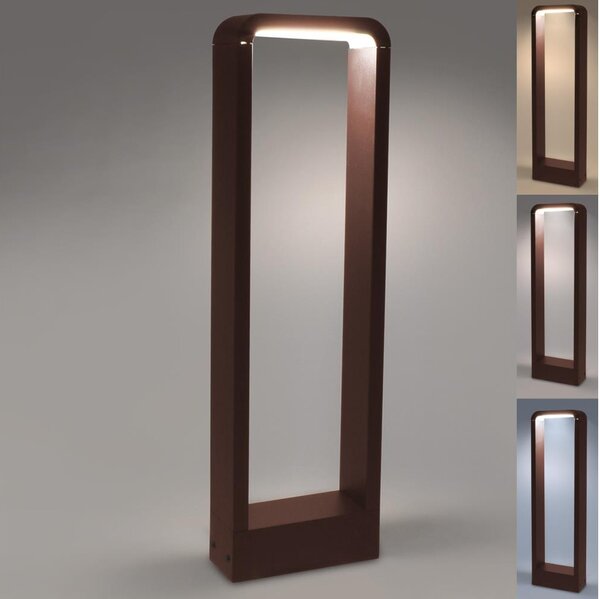 Brilagi - Lampada da esterno LED BARI LED/7W/230V 3000/4000/6000K marrone IP54 50 cm