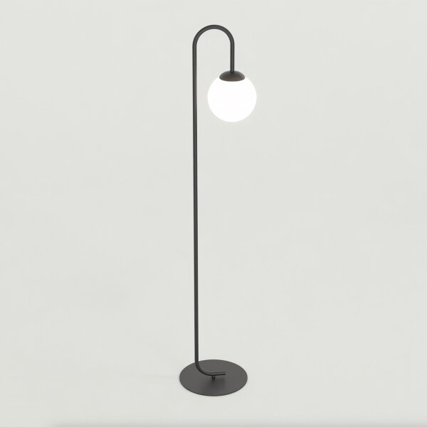 Lampada da terra FLOR 1xE14/10W/230V nera