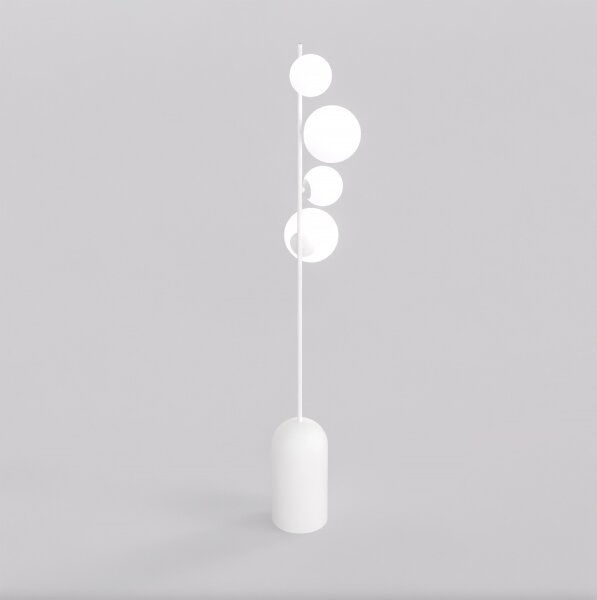 Lampada da terra ETNO 4xG9/8W/230V bianca