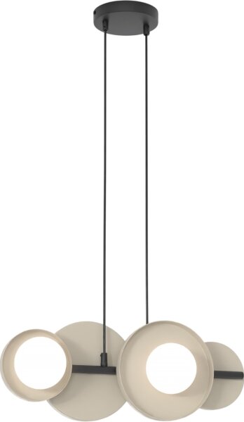 Lampadario a sospensione con cavo MODEL 4xG9/8W/230V beige