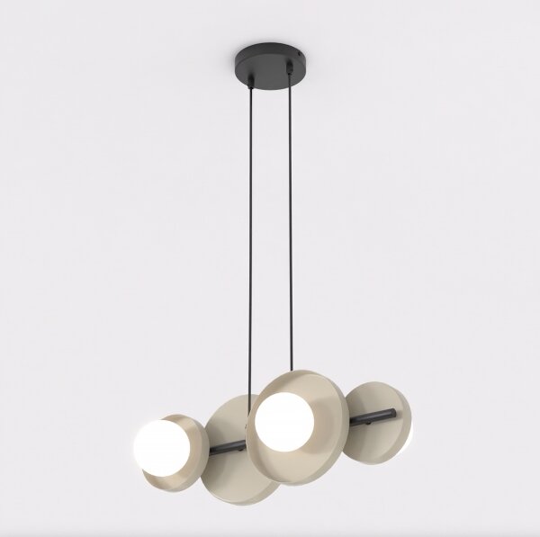 Lampadario a sospensione con cavo MODEL 4xG9/8W/230V beige