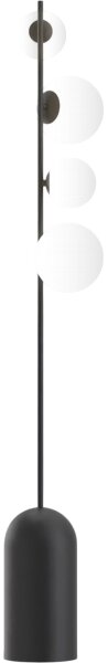 Lampada da terra ETNO 4xG9/8W/230V nera