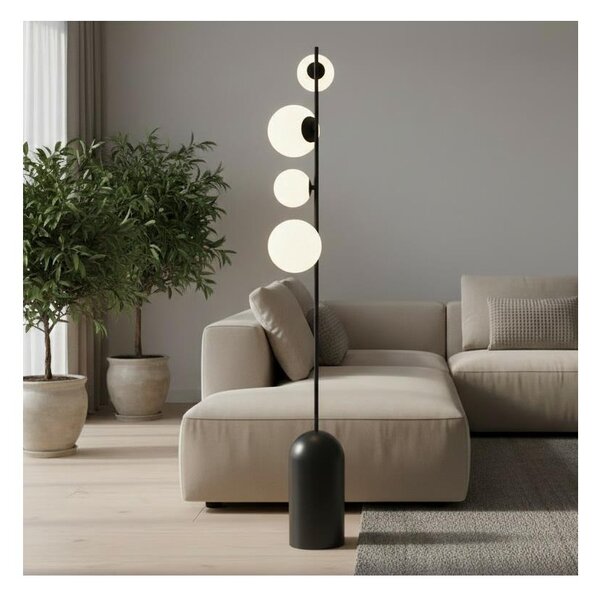 Lampada da terra ETNO 4xG9/8W/230V nera