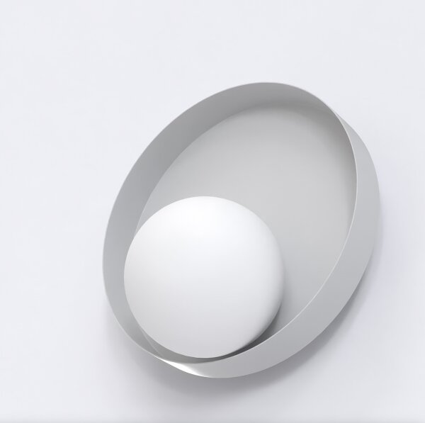 Lampada da parete KIDO 1xG9/8W/230V grigia