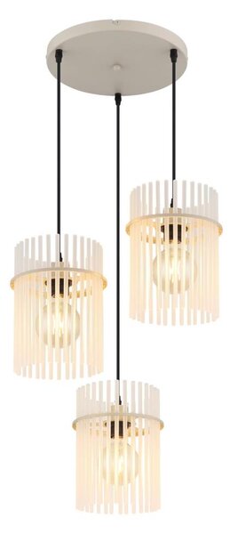 Globo 15698-3HRB - Lampadario sospeso con cavo GORLEY 3xE27/60W/230V