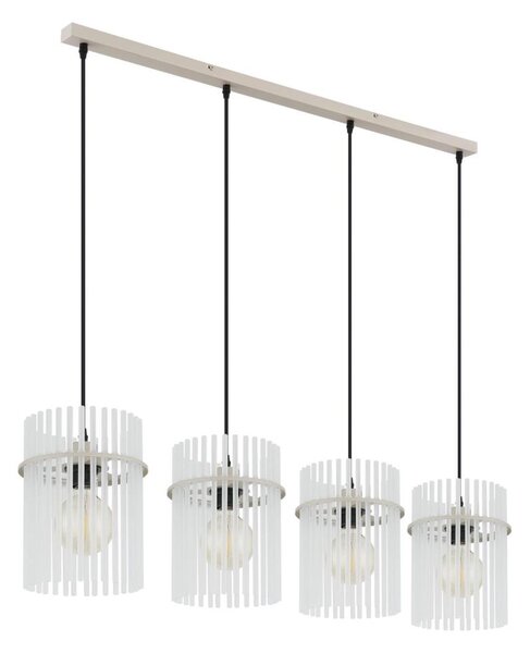 Globo 15698-4HB - Lampadario sospeso con cavo GORLEY 4xE27/60W/230V