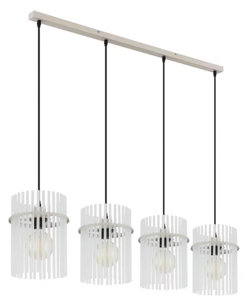 Globo 15698-4HB - Lampadario sospeso con cavo GORLEY 4xE27/60W/230V