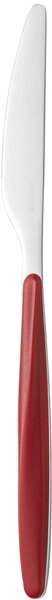 Coltello My Fusion Set 6 pezzi in acciaio inox 18/10 (AISI 304) manico in ABS Rosso lavabili in lavastoviglie