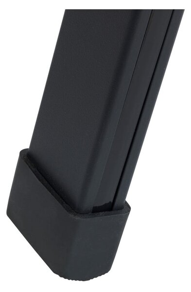 Scala pieghevole antiscivolo in alluminio nero Stepladder II. - Wenko
