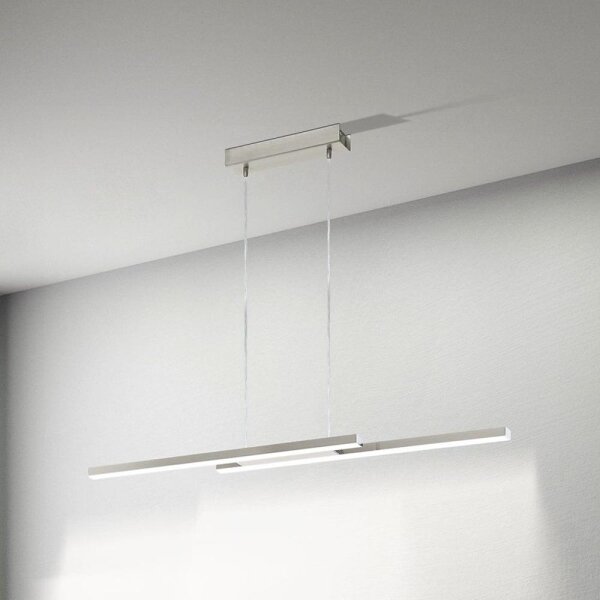 Eglo 33232 - Lampadario a sospensione su cavo LED RGBW dimmerabile FRAIOLI-C LED/34W/230V cromo opaco