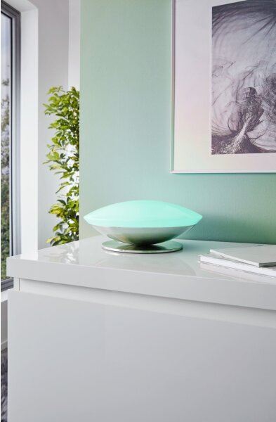 Eglo 97813 - Lampada da tavolo LED RGB dimmerabile FRATTINA-C LED/18W/230V