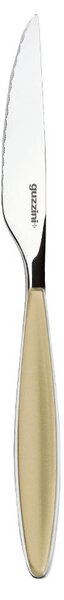 Coltelli Bistecca Pizza Feeling set da 6 pezzi Guzzini Sabbia lunghezza 22.5 cm lavabili in lavastoviglie