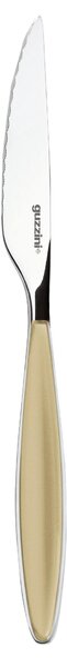 Coltelli Bistecca Pizza Feeling set da 6 pezzi Guzzini Sabbia lunghezza 22.5 cm lavabili in lavastoviglie