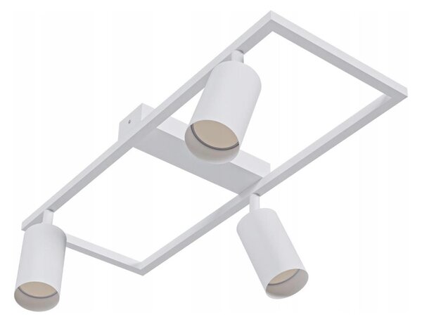 Faretto da soffitto 3xGU10/30W/230V bianco