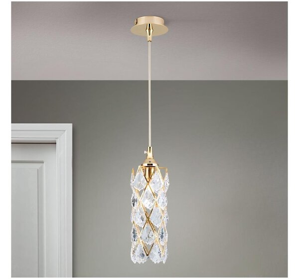 Orion - Lampadario a cavo RITA 1xG9/40W/230V oro