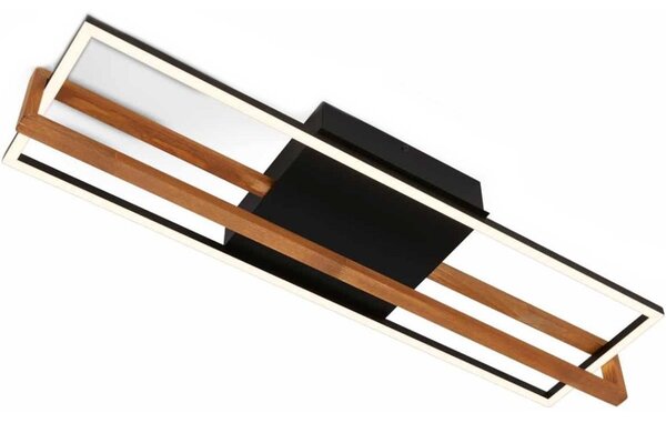 Briloner 3777-015 - Plafoniera LED FRAME LED/21W/230V 3000K nera