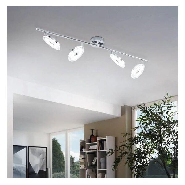 Eglo 78684 - Faretto LED DORNES 4xLED/4,5W/230V, cromo lucido
