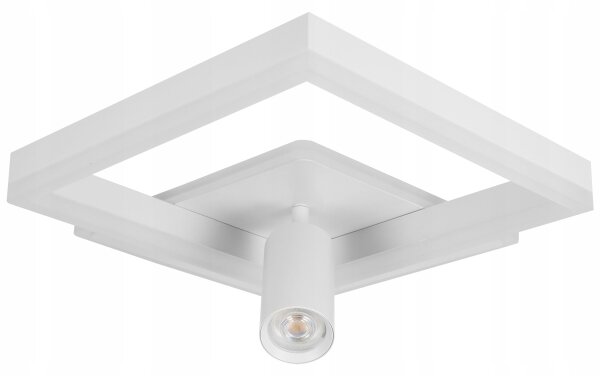 LED Plafoniera LED/38W/230V + 1xGU10/30W bianca