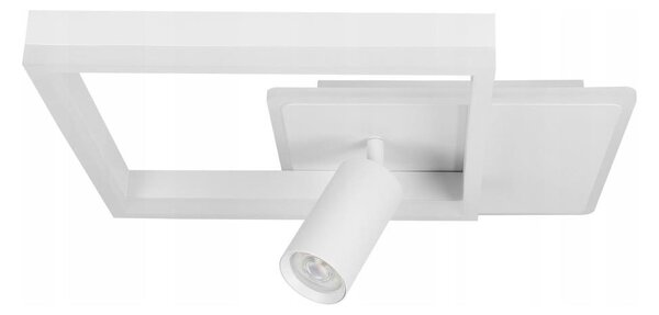 LED Plafoniera LED/38W/230V + 1xGU10/30W bianca