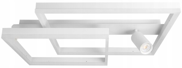 Plafoniera LED LED/38W/230V + 1xGU10/30W bianca