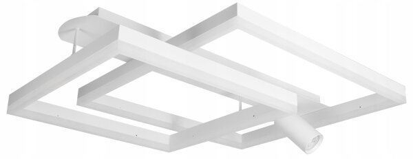 Plafoniera LED LED/38W/230V + 1xGU10/30W bianca