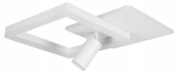 LED Plafoniera LED/38W/230V + 1xGU10/30W bianca