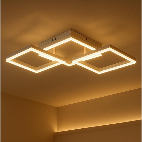 Plafoniera LED dimmerabile 85W/230V 3000-6500K + telecomando