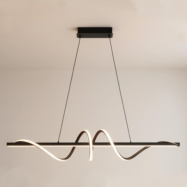 Lampadario LED dimmerabile a sospensione con cavo LED/50W/230V 3000-6500K 100 cm + telecomando