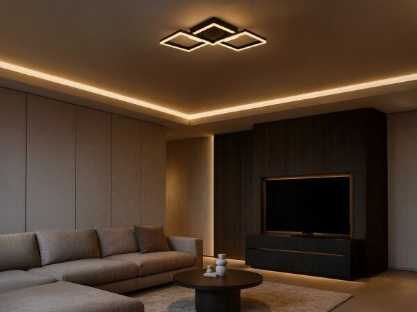 Plafoniera LED dimmerabile LED/85W/230V 3000-6500K + telecomando