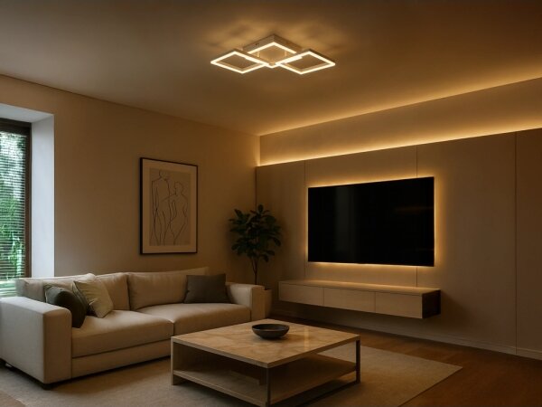 Plafoniera LED dimmerabile 85W/230V 3000-6500K + telecomando