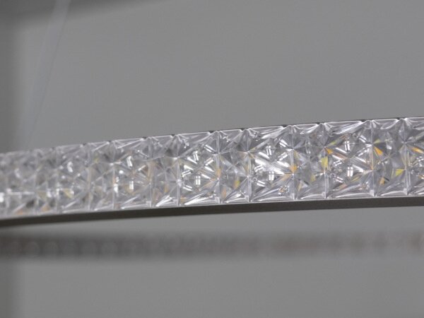 Lampadario LED dimmerabile a sospensione con cavo LED/150W/230V 3000-6500K + telecomando
