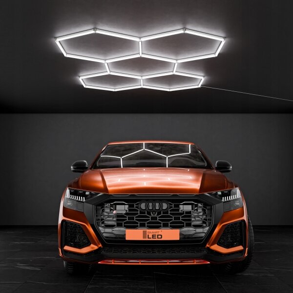 Plafoniera LED/240W/85-265V 6500K 298x209 cm CRI 90 IP44 bianca
