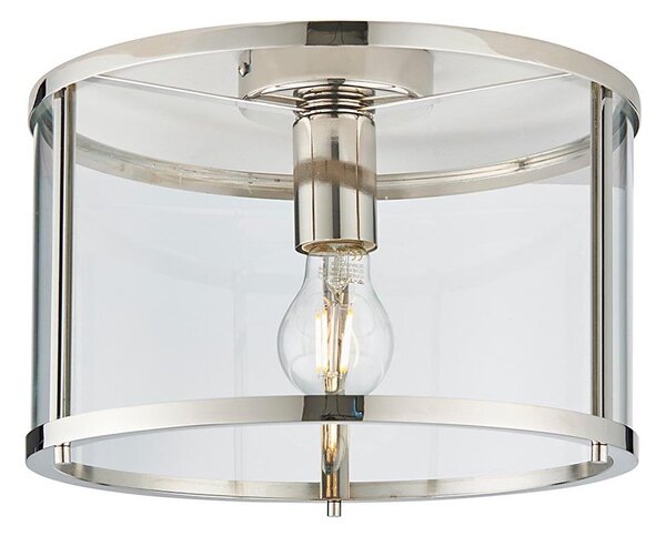 Endon 96150 - Plafoniera HOPTON 1xE27/10W/230V cromo lucido