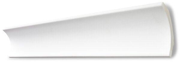 Profilo decorativo Decosa B10, bianco, 72 x 72 mm, lunghezza: 2 m - 05 pezzi