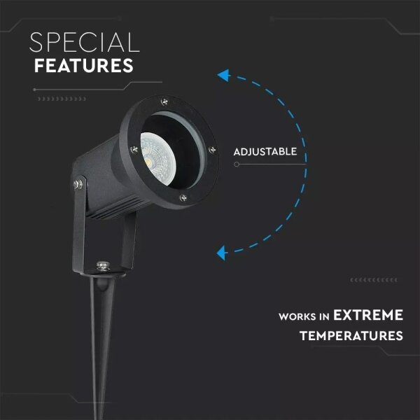 Lampada da esterno 1xGU10/35W/230V IP44