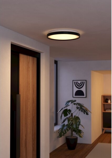 Eglo 300692-LED RGBW St. plafoniera MOZONCILLO-Z LED/28,3W/230V nera + telecomando